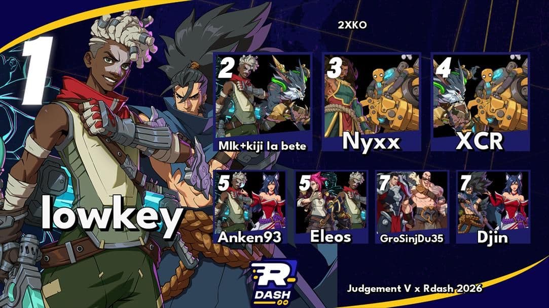 Top 8 2XKO — Judgement V x Ranking Battle Mars 2026